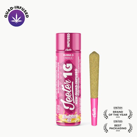 Jeeter - Jeeter Joint | Quad-Infused - Bubba G - 1