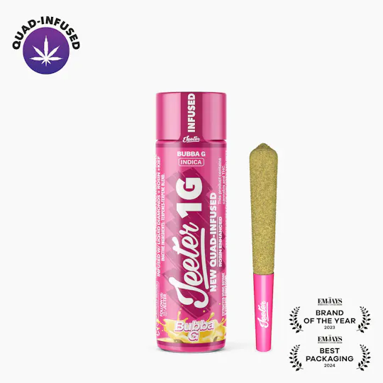 Jeeter - Jeeter | Bubba G | Quad-Infused Joint | 1g - 1