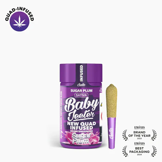 Jeeter - Jeeter | Sugar Plum | Quad-Infused Minis | 0.5g each | 5pk - 1