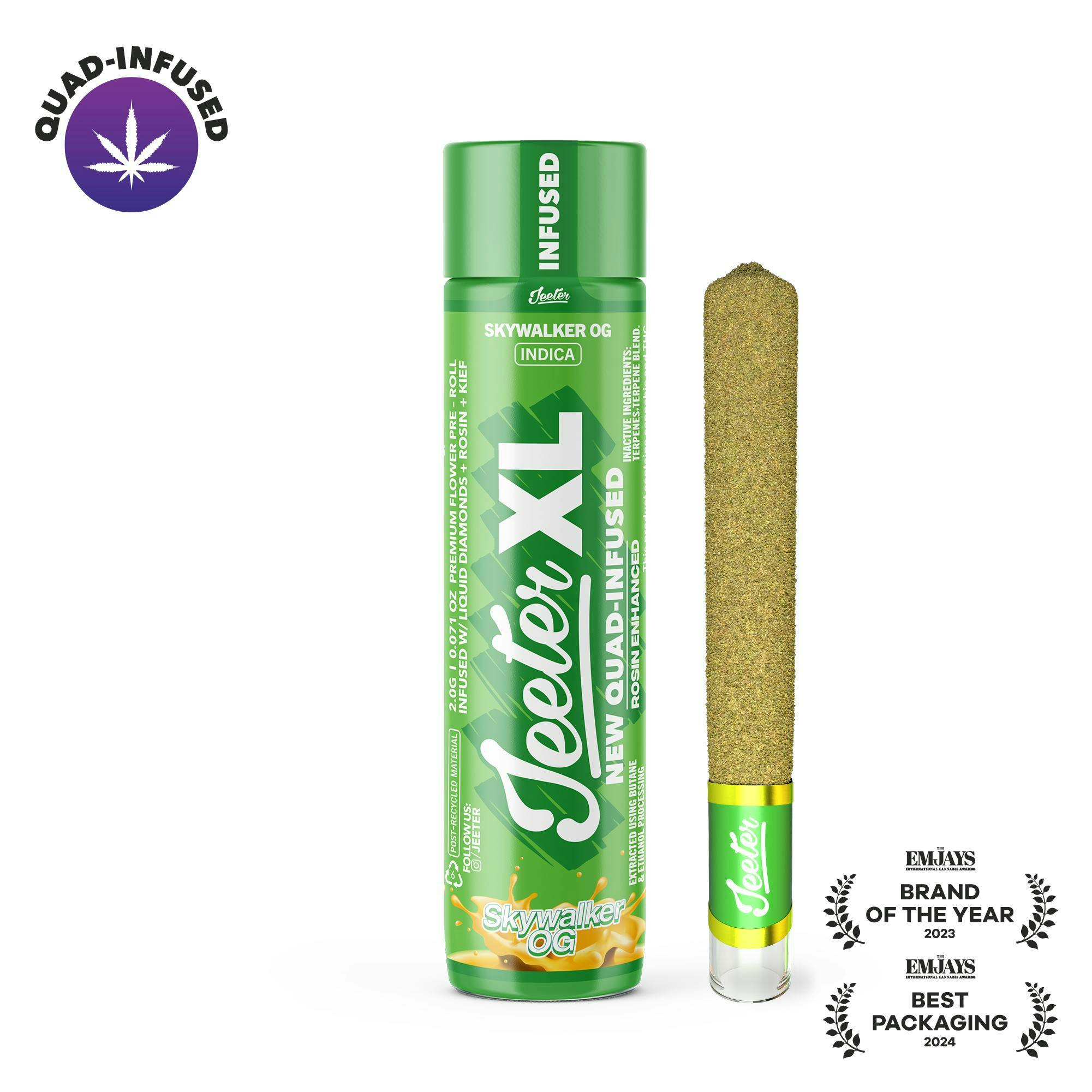 Jeeter - Jeeter | Skywalker OG | XL Quad-Infused Infused Joint | 2g - 1
