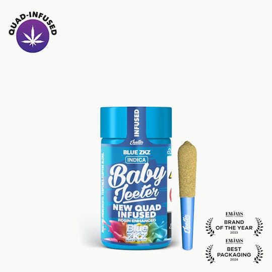 Jeeter - Baby Jeeter | Quad-Infused - Blue ZKZ - 1