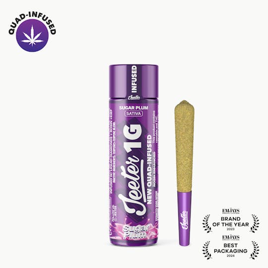 Jeeter - Jeeter Joint | Quad-Infused - Sugar Plum - 1