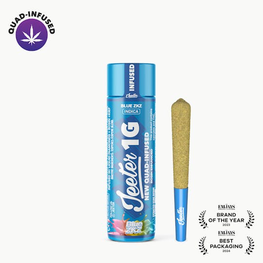 Jeeter - Jeeter Joint | Quad-Infused - Blue ZKZ - 1