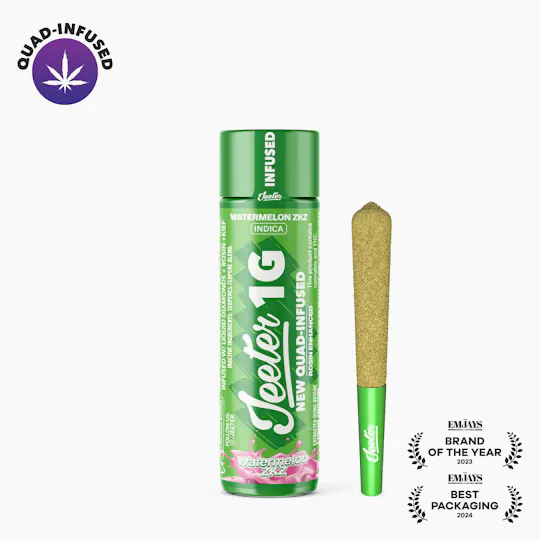Jeeter - Jeeter | Watermelon ZKZ | Quad-Infused Joint | 1g - 1