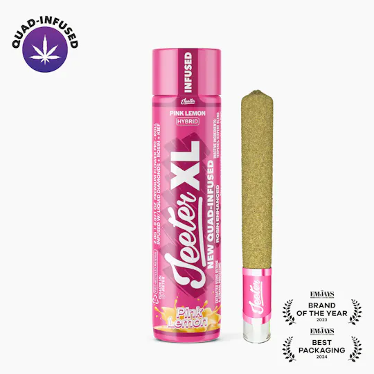 Jeeter - Jeeter | Pink Lemon | XL Quad-Infused Joint | 2g - 1