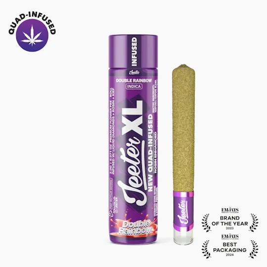 Jeeter - Jeeter | Double Rainbow | XL Quad-Infused Joint | 2g - 1