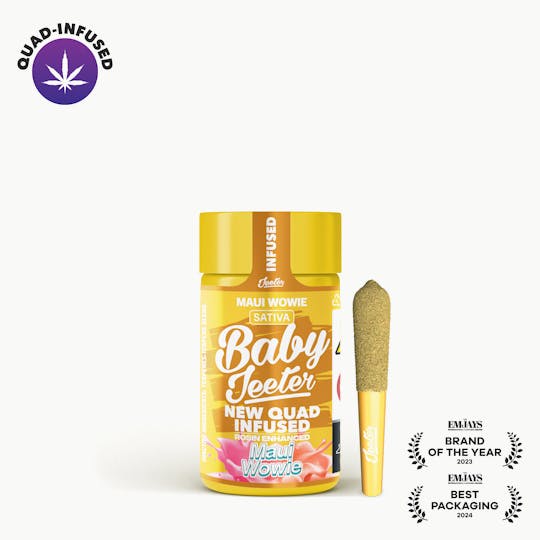 Jeeter - Baby Jeeter | Quad-Infused - Maui Wowie - 1