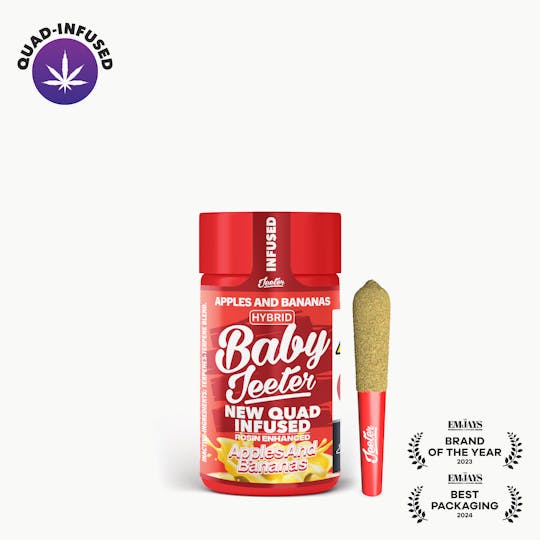 Jeeter - Baby Jeeter | Quad-Infused - Apples and Bananas - 1