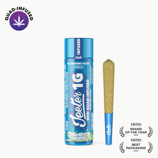 Jeeter - Jeeter Joint | Quad-Infused - Blueberry Kush - 1