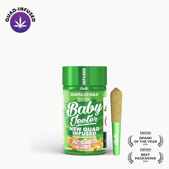 Jeeter - Baby Jeeter | Quad-Infused - Acapulco Gold - 1
