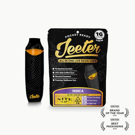 Jeeter - Jeeter All In One Live Resin Vape - Nite Cap - 1