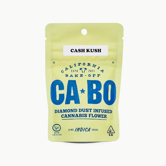 CABO - CABO Diamond Dust Infused 3.5g Flower - Cash Kush - Indica - 1