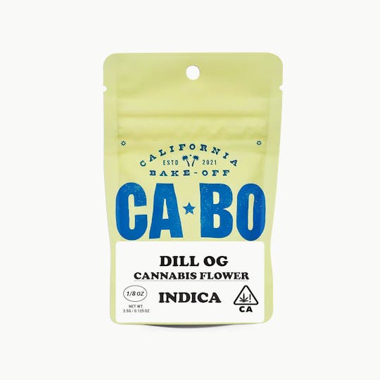 CABO - CABO 3.5g Flower - Dill OG - Indica - 1