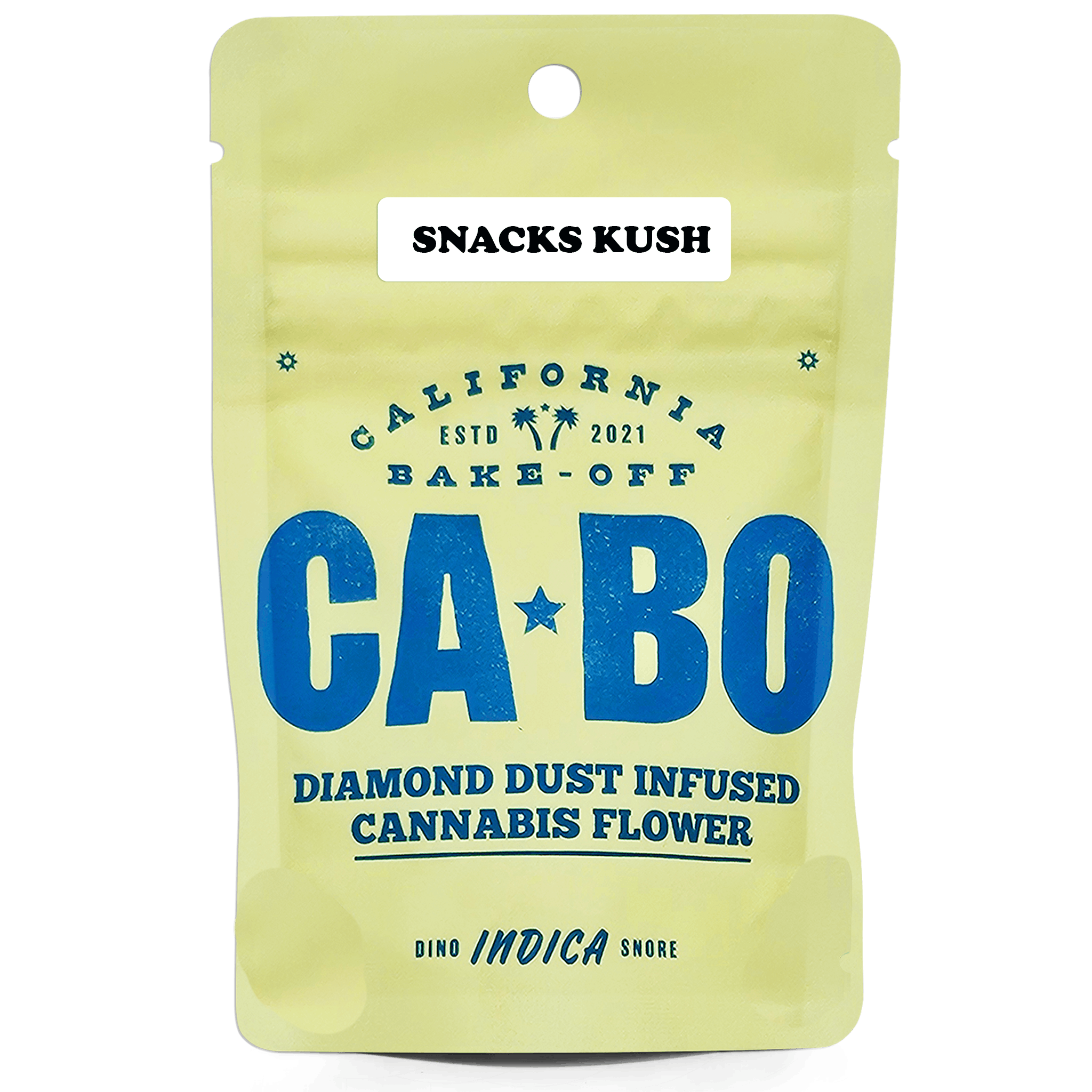 CABO - CABO Diamond Dust Infused 14g Flower - Snacks Kush - Indica - 1