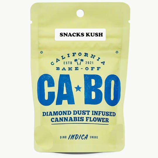 CABO - CABO Diamond Dust Infused 14g Flower - Snacks Kush - Indica - 1