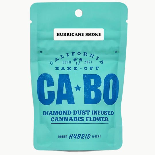 CABO - CABO Diamond Dust Infused 14g Flower - Hurricane Smoke - Hybrid - 1