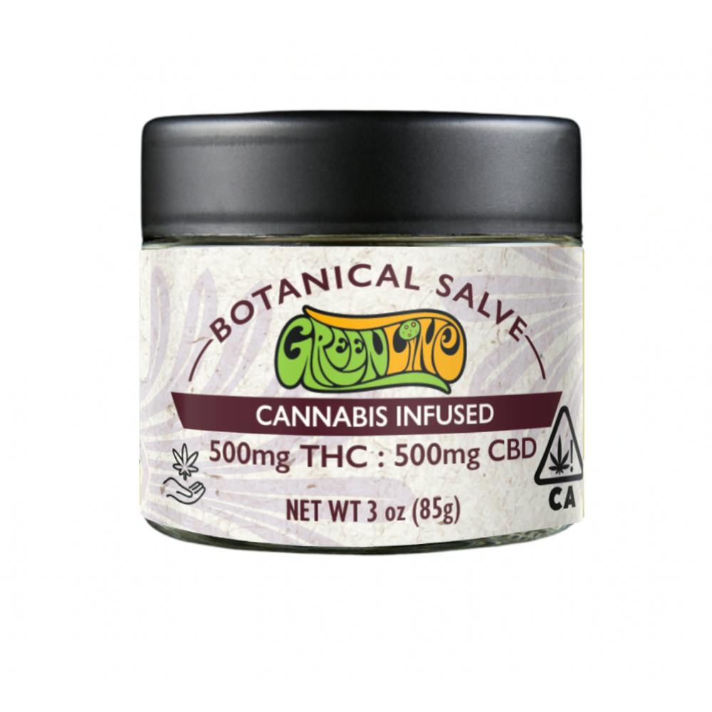 Greenline - Warming Salve - 1:1 - 500mg THC : 500mg CBD - 1