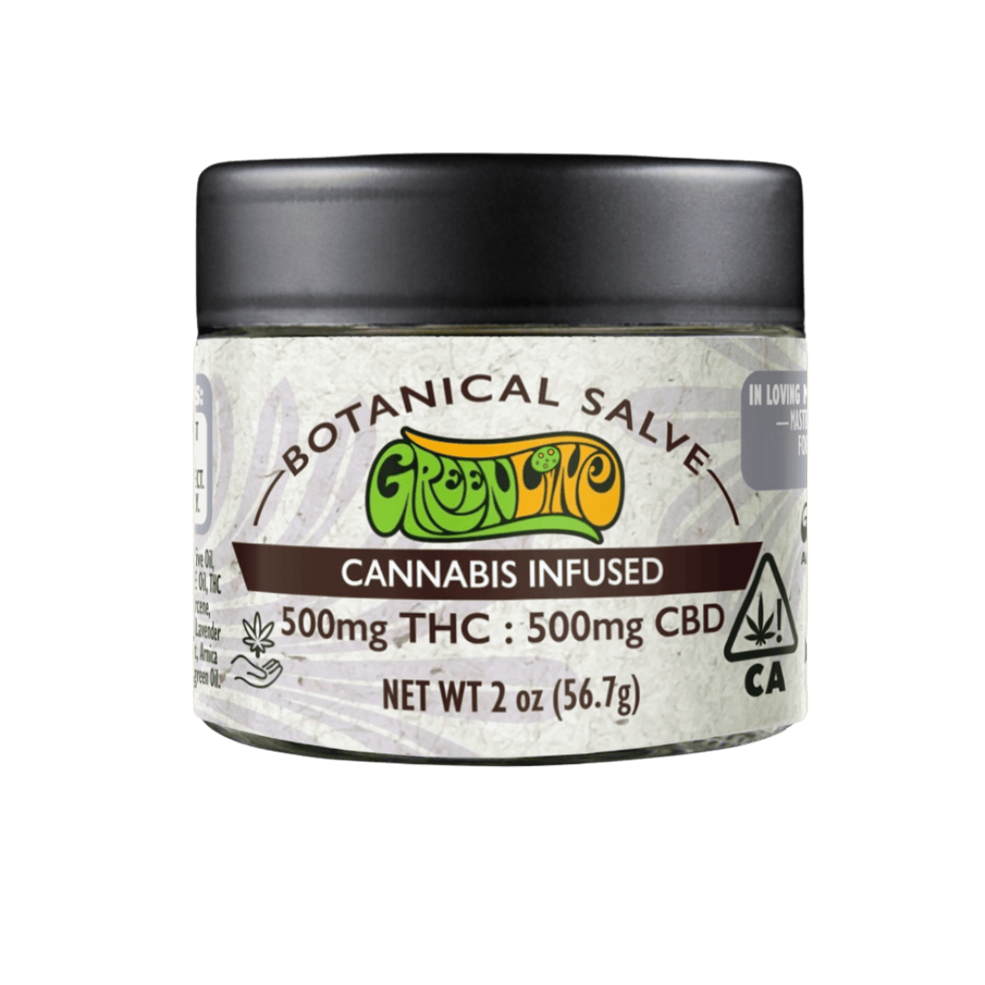 Greenline - Warming Salve - 1:1 - 500mg THC : 500mg CBD - 1