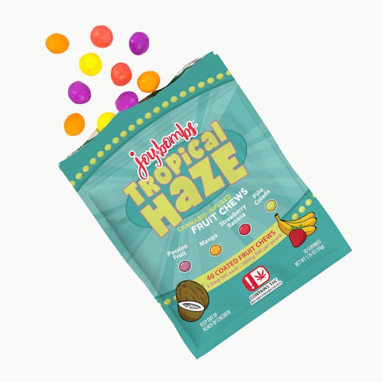 Joyibles - Joy Bombs Tropical Haze - 100mg THC (40pk / 2.5mg THC ea) - 1