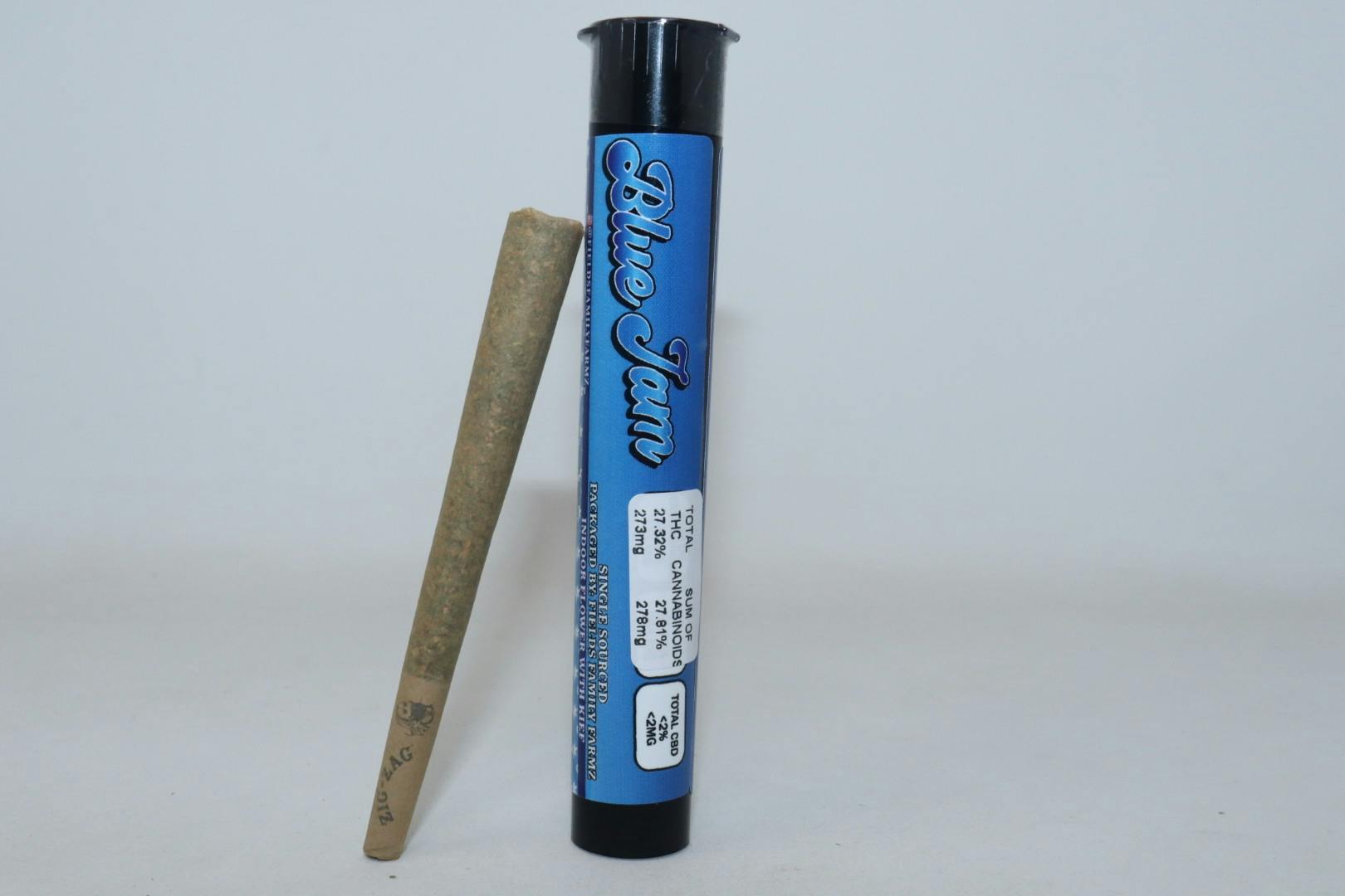 Fields Family Farmz - Blue Jam 1G Kief Infused Single Pre Roll - 1