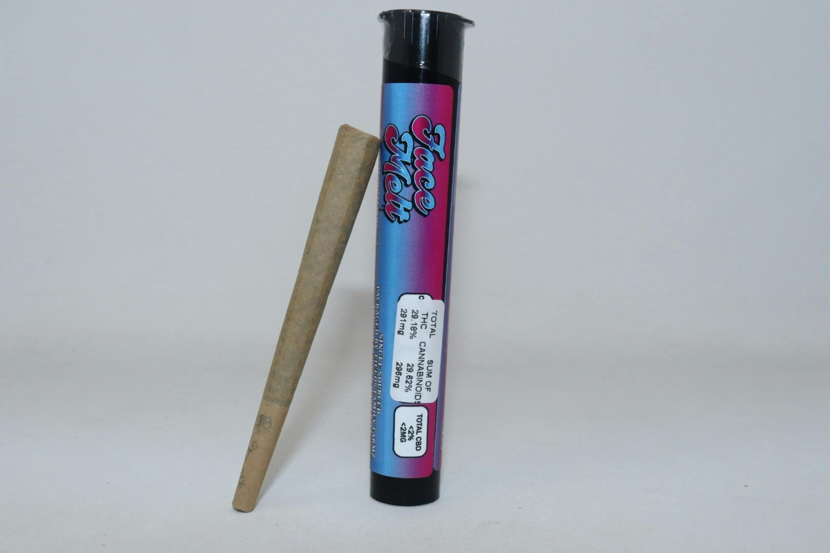 Fields Family Farmz - Face Melt 1G Kief Infused Single Pre Roll - 1
