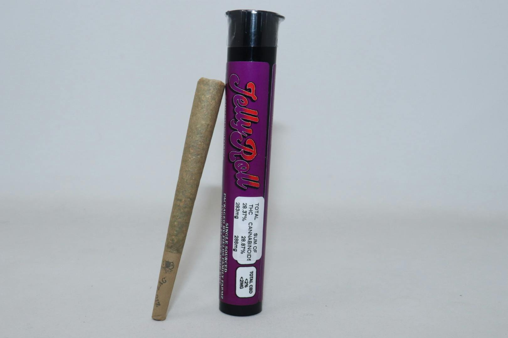 Fields Family Farmz - Jelly Roll 1G Kief Infused Single Pre Roll - 1