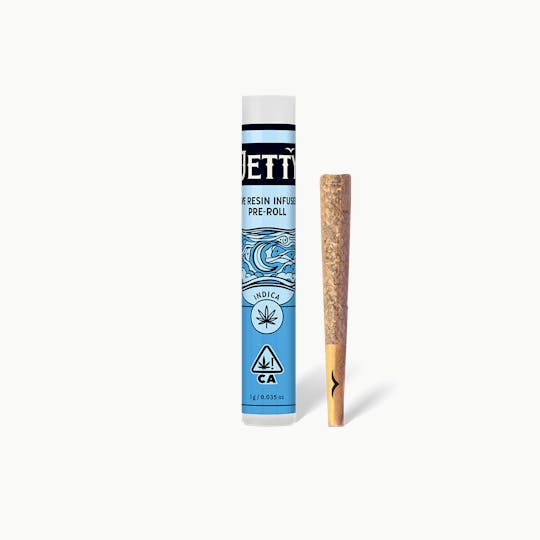 Jetty Extracts - Jetty Pre-Roll Live Resin Infused Single (1.2g) GMO x Mule Fuel - 1