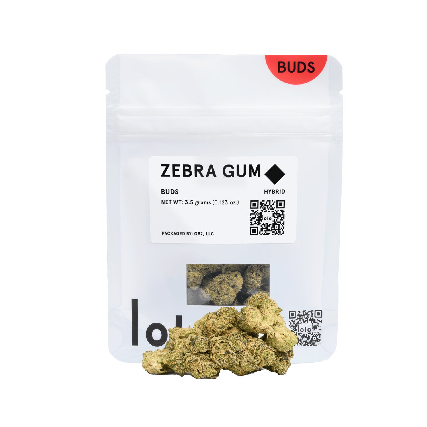 rarabu☘プロフ必読 lolo | Zebra Gum | Indoor Buds | 3.5g - lolo