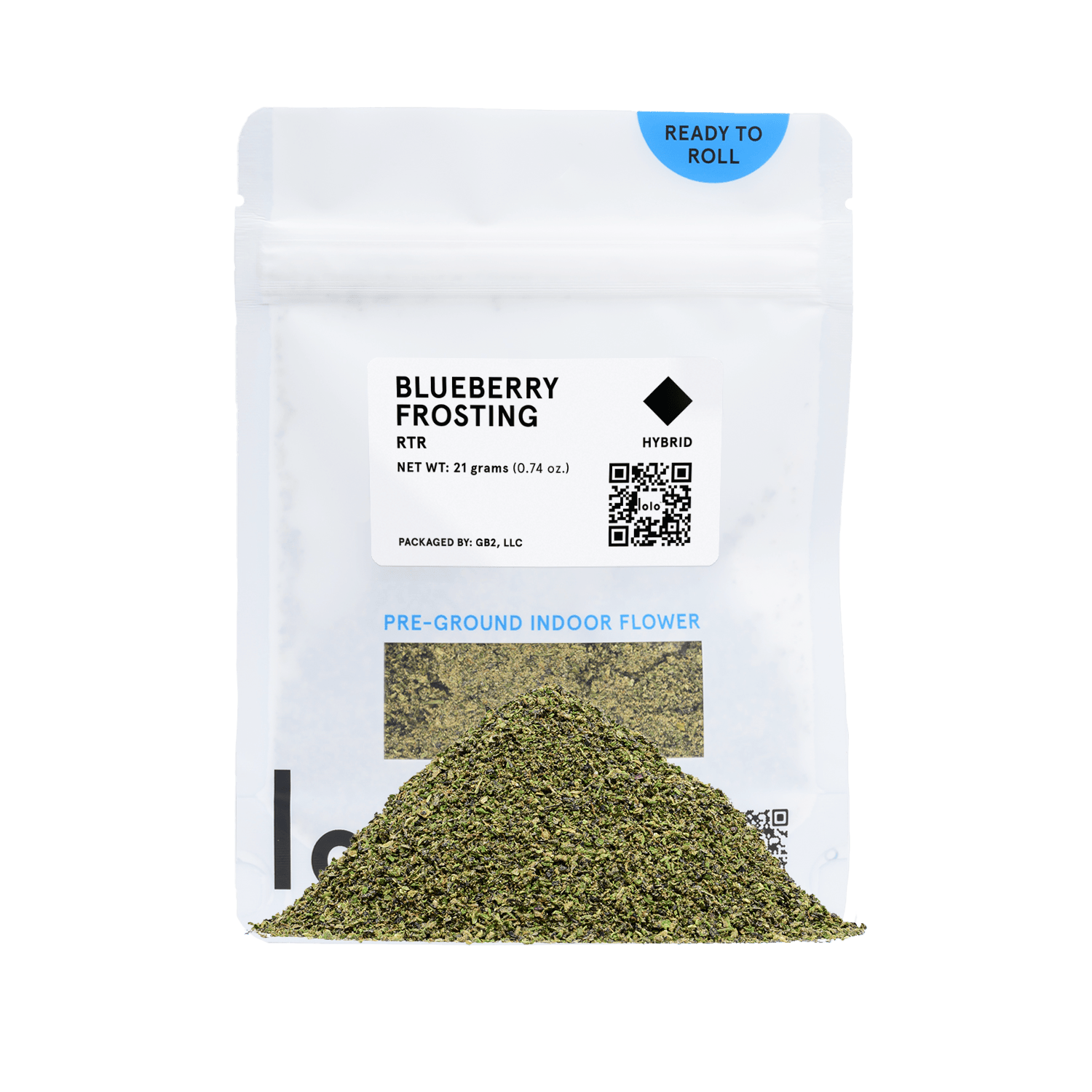 lolo - lolo | Blueberry Frosting | Indoor Ready To Roll | 21g - 1