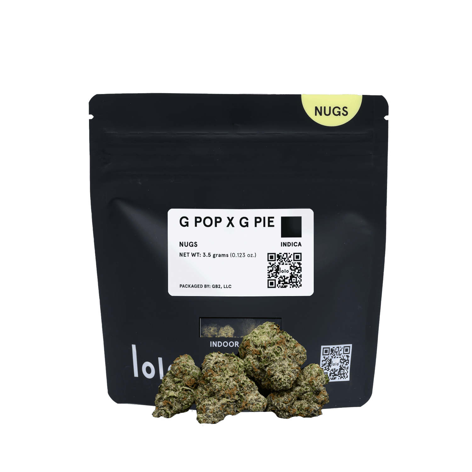 lolo - lolo | G Pop + G Pie | Indoor Nugs | 3.5g - 1