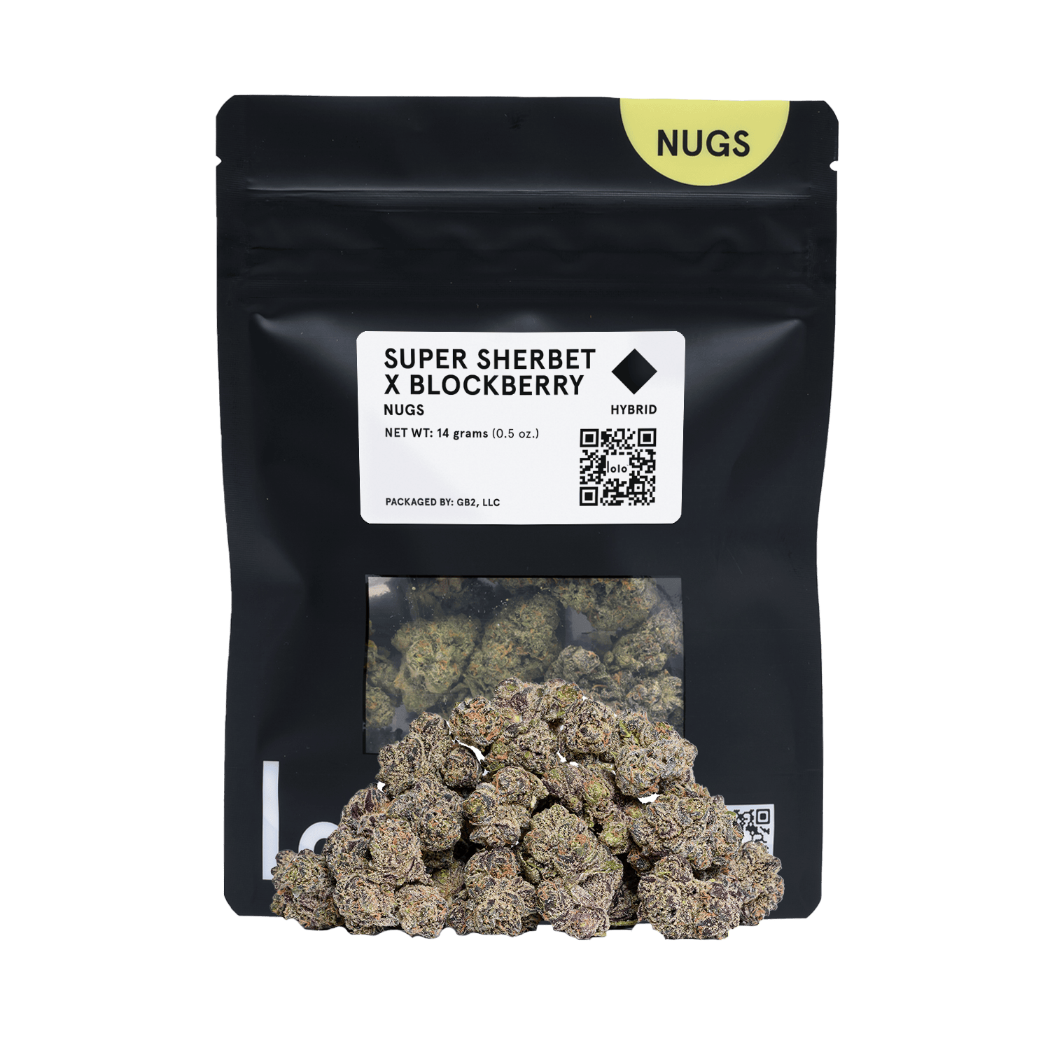 lolo - lolo | Super Sherbet + Blockberry | Indoor Nugs | 14g - 1