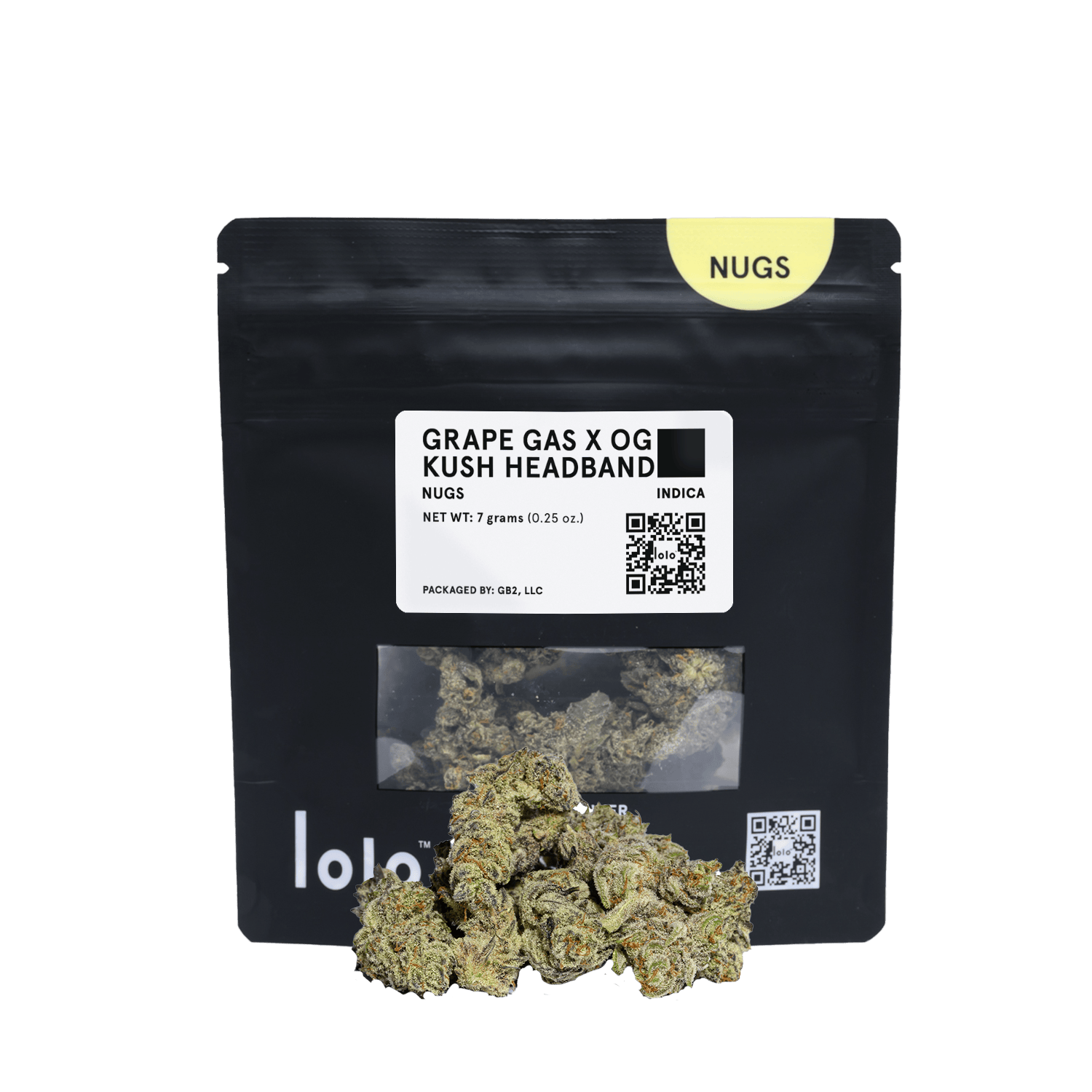 lolo - lolo | Grape Gas + OG Kush Headband | Indoor Nugs | 7g - 1