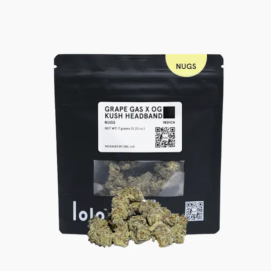 lolo - lolo | Grape Gas + OG Kush Headband | Indoor Nugs | 7g - 1