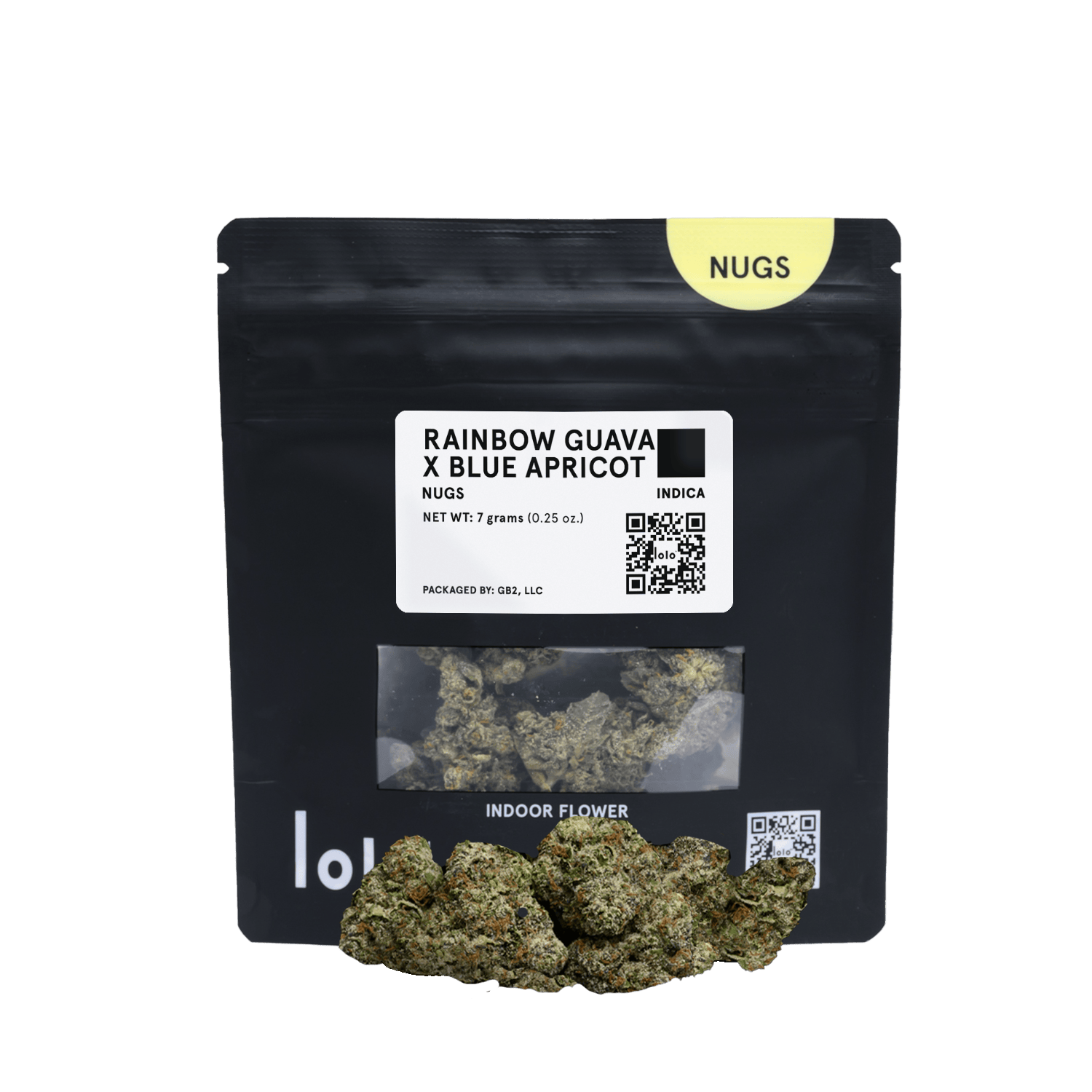 lolo - lolo | Rainbow Guava + Blue Apricot | Indoor Nugs | 7g - 1