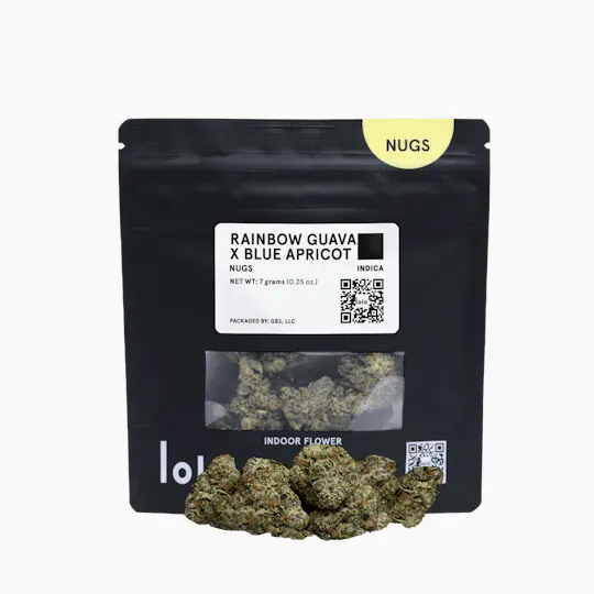 lolo - lolo | Rainbow Guava + Blue Apricot | Indoor Nugs | 7g - 1