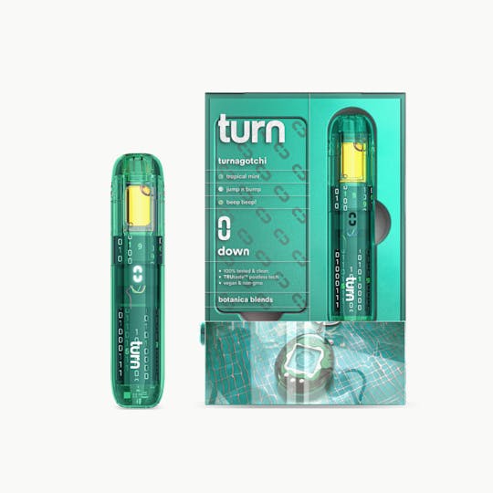 turn - 1.0g AIO | turnagotchi | botanica blends | down | - 1
