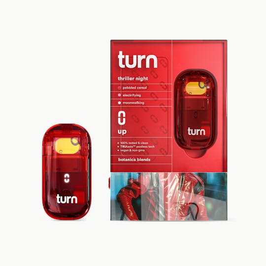 turn - 2.0g AIO | thriller night | botanica blends | down | - 1