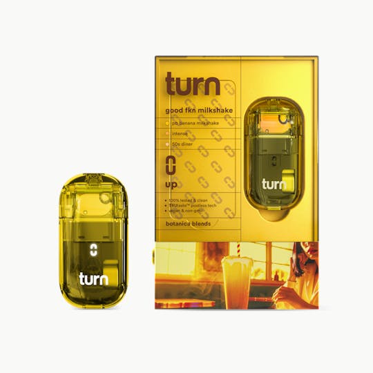turn - | 2.0g AIO | good fkn milkshake | botanica blends | up | - 1