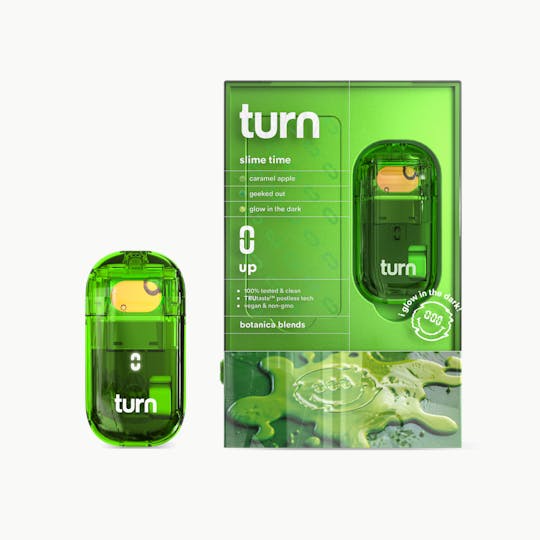 turn - 2.0g AIO | slime time | botanica blends | up | - 1