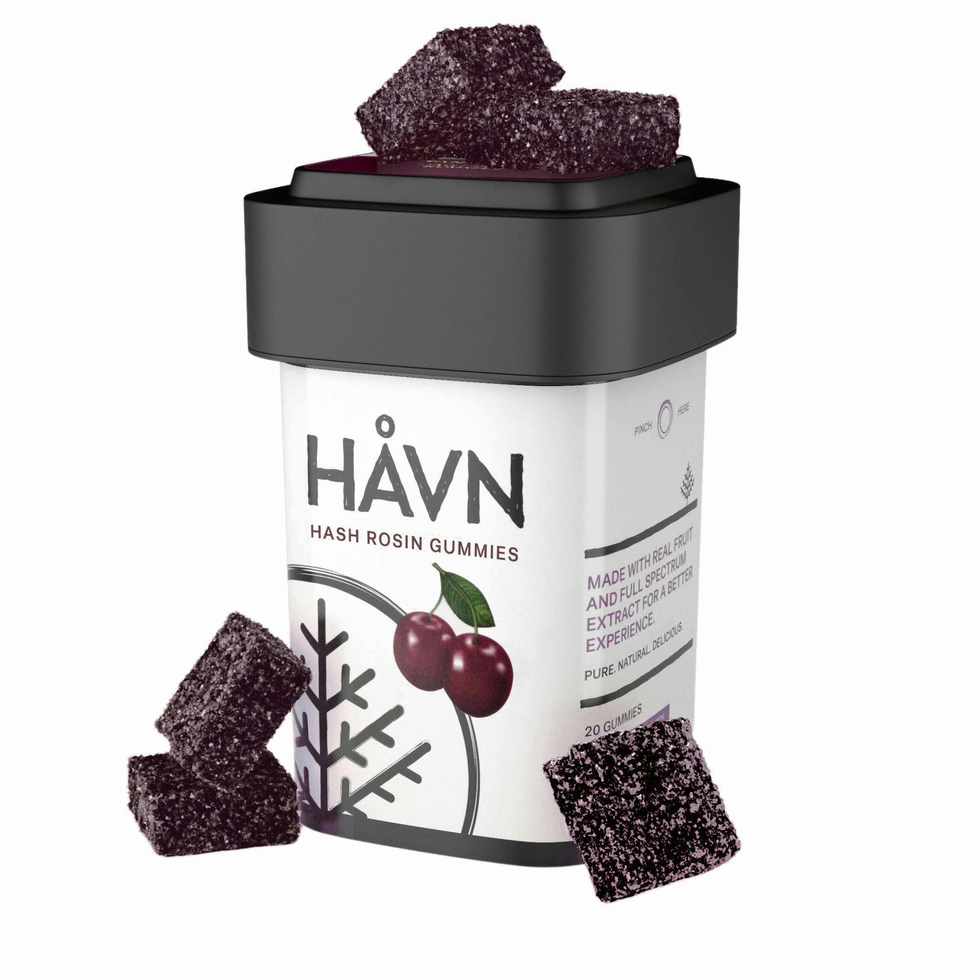 HAVN - Black Cherry Gummies | 100mg | 20ct | 5mg/ea - 1