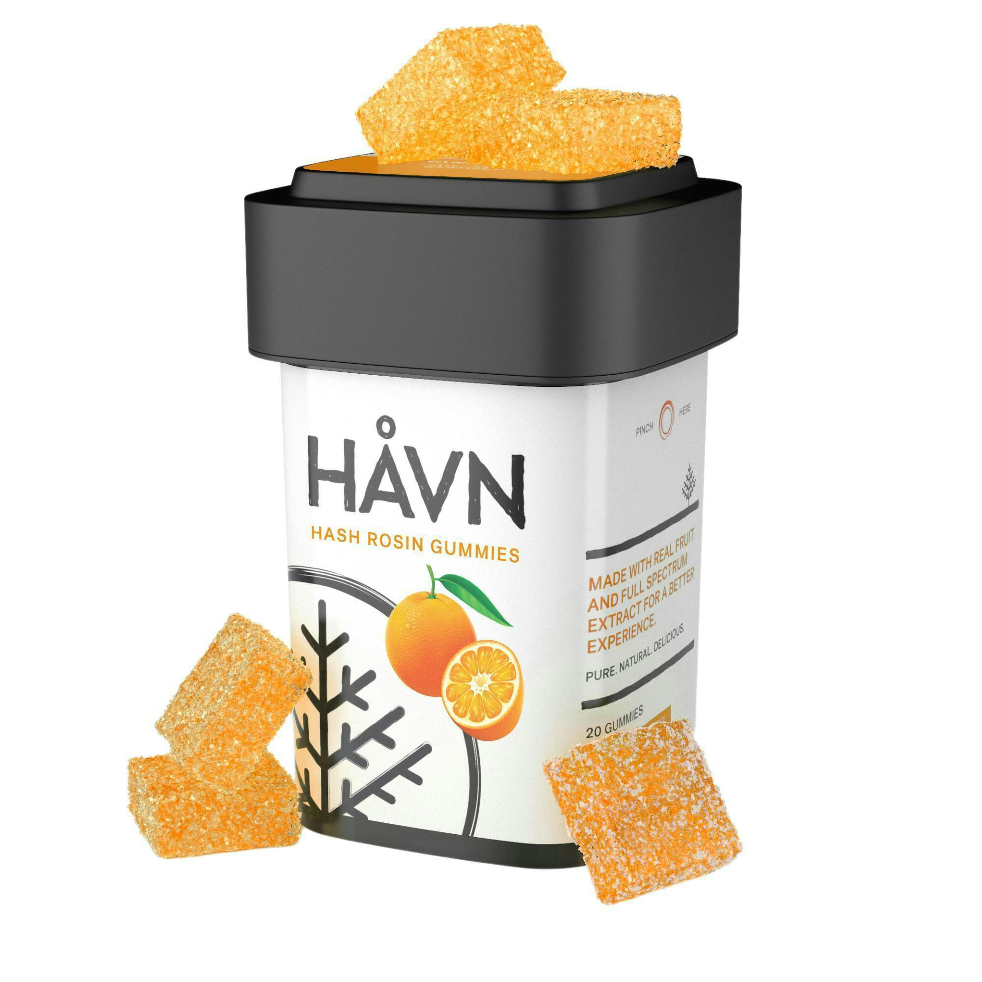 HAVN - Tangerine Gummies | 100mg | 20ct | 5mg/ea - 1