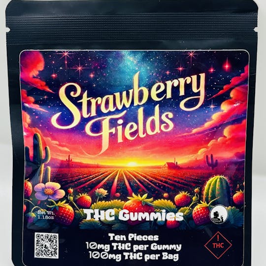 Don Verde - 100MG Gummies- Strawberry Fields - 1