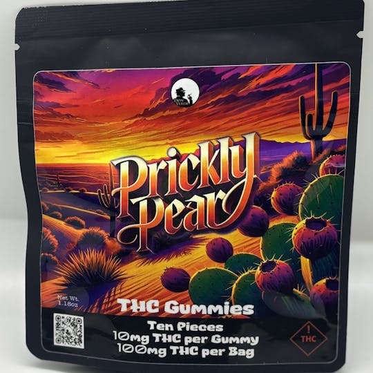 Don Verde - 100mg Gummies- Prickly Pear - 1