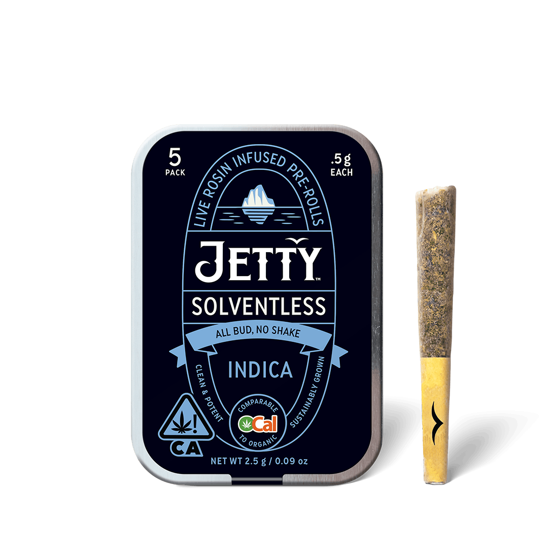Jetty Extracts - Jetty Pre-Roll OCal Live Rosin Infused Single (1.2g) GMO x GMO - 1