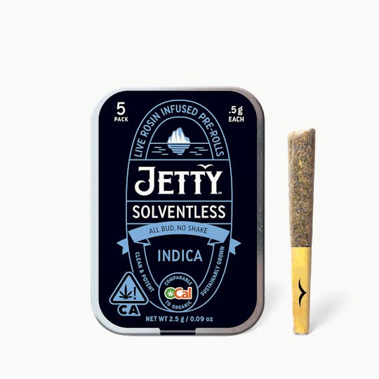 Jetty Extracts - Jetty Pre-Roll OCal Live Rosin Infused Single (1.2g) GMO x GMO - 1