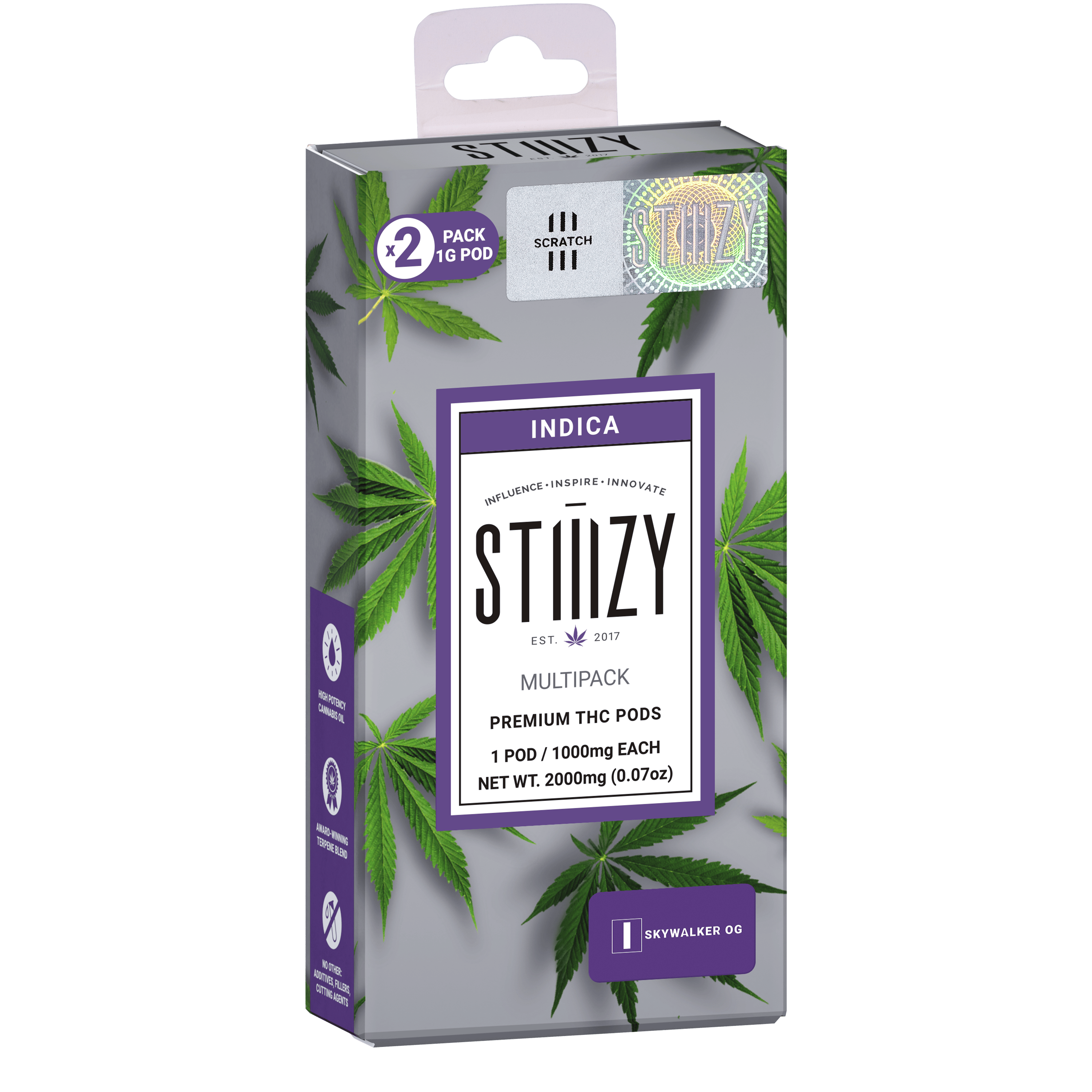 STIIIZY - STIIIZY - Skywalker OG 1g Pod 2Pack - 1