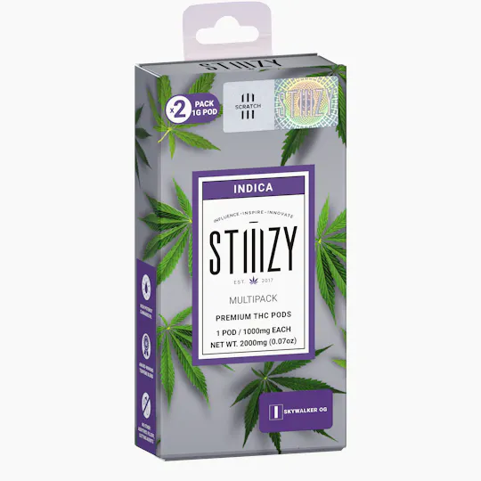 STIIIZY - STIIIZY - Skywalker OG 1g Pod 2Pack - 1