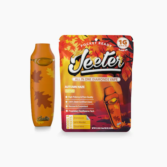 Jeeter - Jeeter | Autumn Haze | Diamonds Disposable | 1g - 1