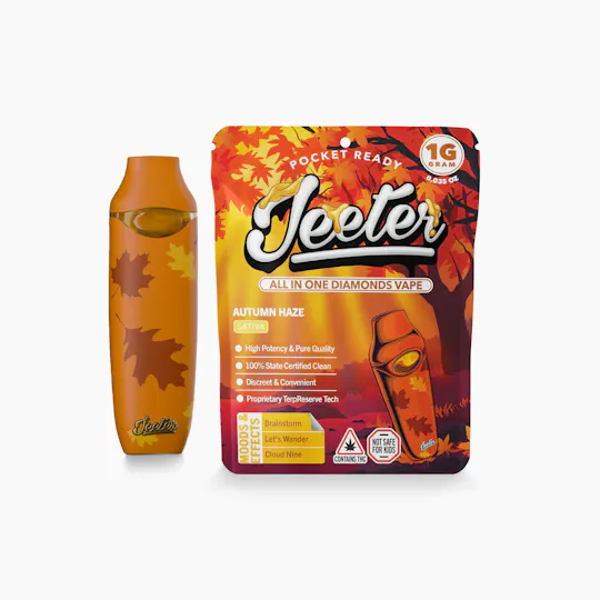 Jeeter - Jeeter | Autumn Haze | Diamonds Disposable | 1g - 1