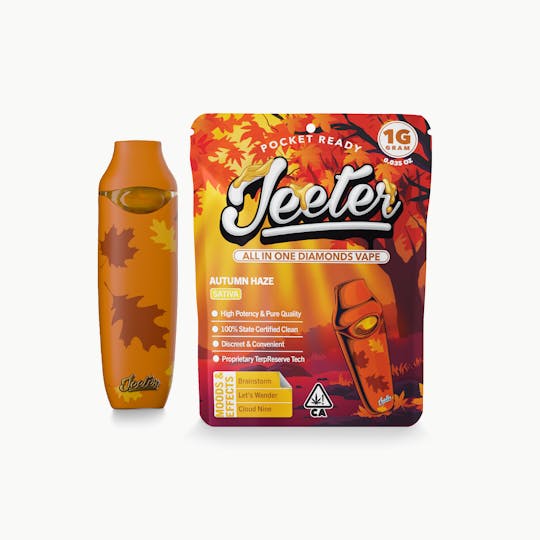Jeeter - Jeeter All In One Diamonds Vape - Autumn Haze - 1